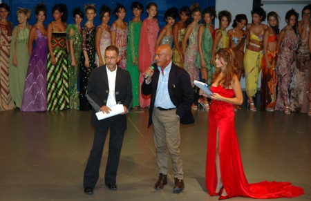 Miss Mondo Italia - Finale Nazionale 2004 - Ospite Stefano Dominella, Presidente di Alta Roma. 